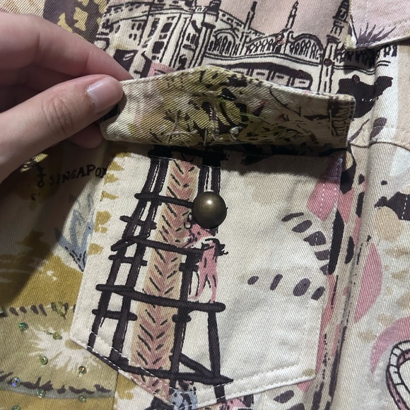 Travel Pattern Jacket - Picture 4 of 6